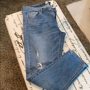 Boyfriend Blue Jeans